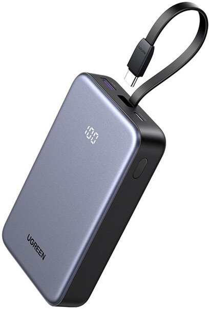 Внешний аккумулятор Ugreen PB505 20000mAh (серый)