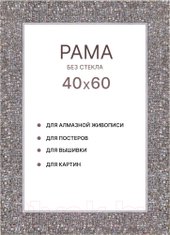 Фоторамка Декарт 40x60 8Л3825 (серебристый)