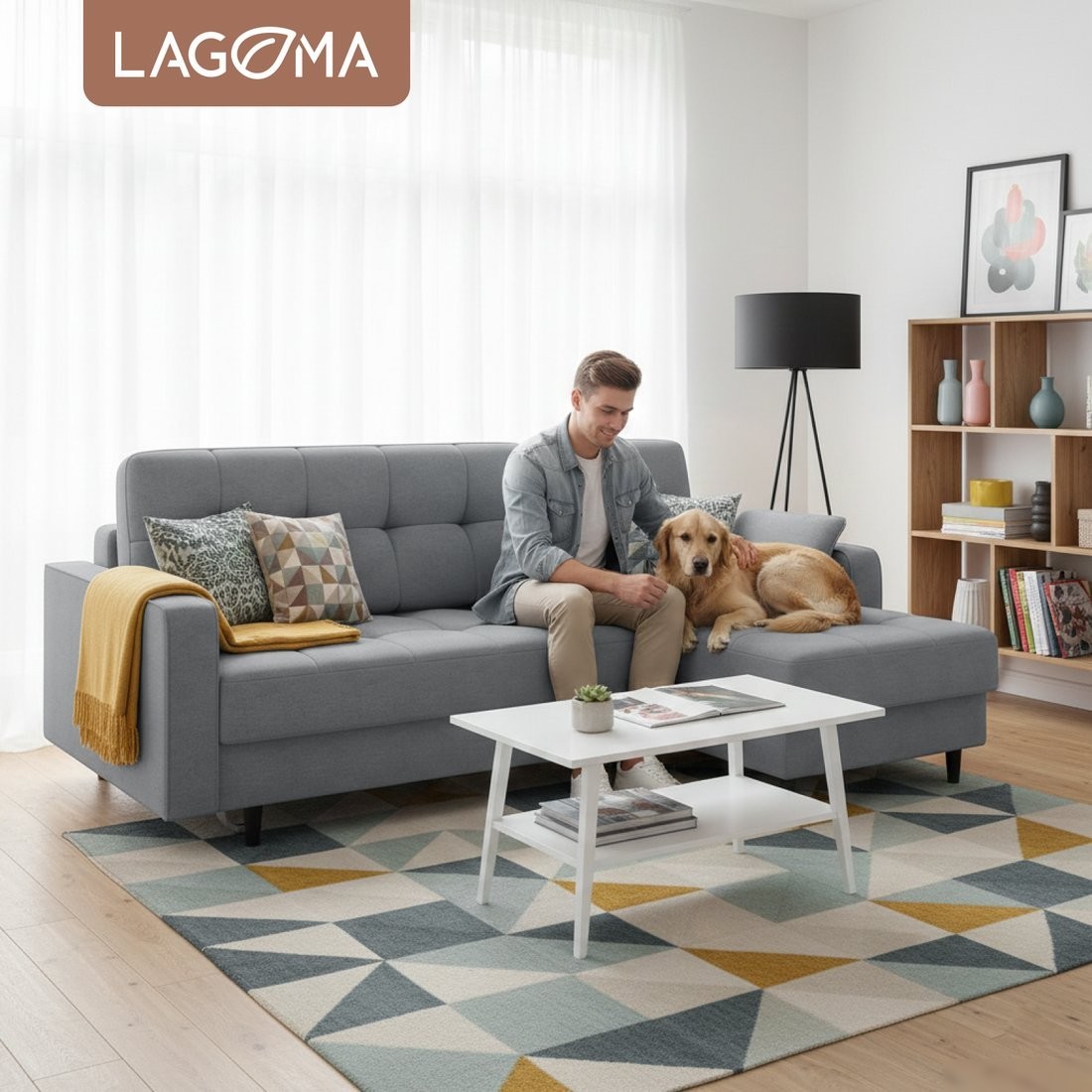 Угловой диван Lagoma Рен (Lounge 13)
