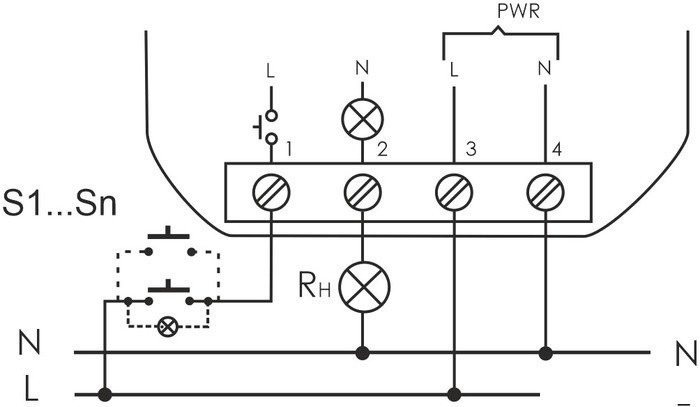 Реле импульсное Евроавтоматика F&F BIS-402 EA01.005.002
