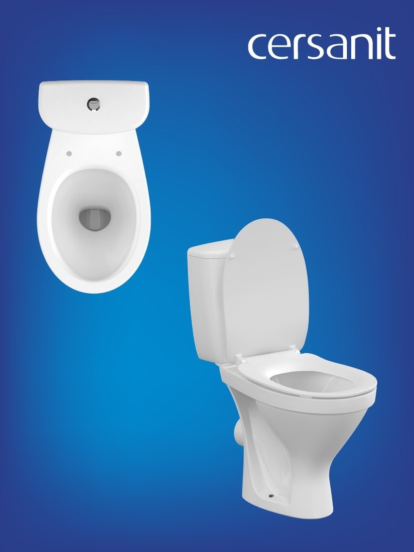 Унитаз напольный Cersanit Melar 031 3/6 DPL EO 64234