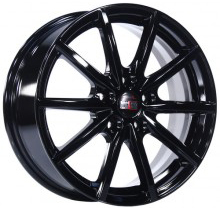 Литые диски Alcasta M63 15x6" 4x100мм DIA 60.1мм ET 40мм Black