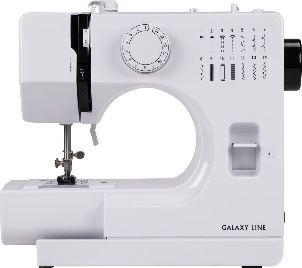 Электромеханическая швейная машина Galaxy Line GL6502