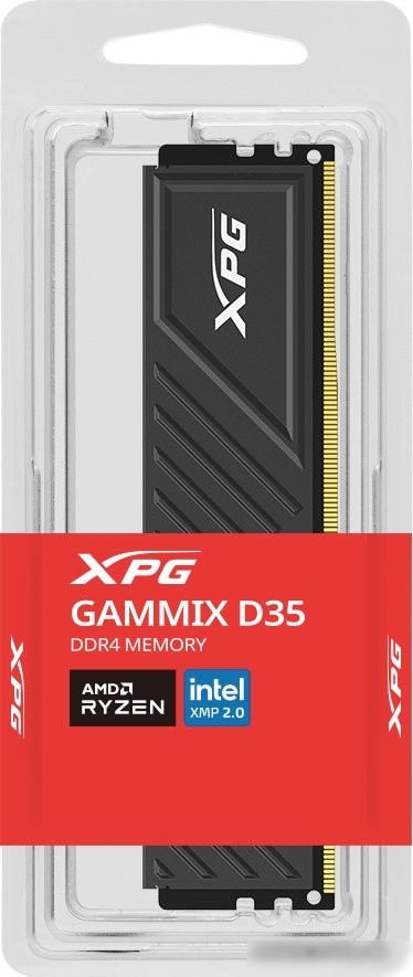 Оперативная память ADATA XPG GAMMIX D35 8ГБ DDR4 3200 МГц AX4U32008G16A-SBKD35