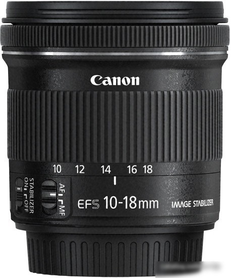 Объектив Canon EF-S 10-18mm f/4.5-5.6 IS STM