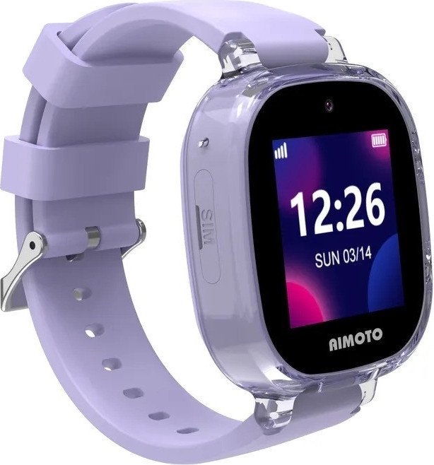 Детские умные часы Aimoto Crystal 4G (сиреневый)
