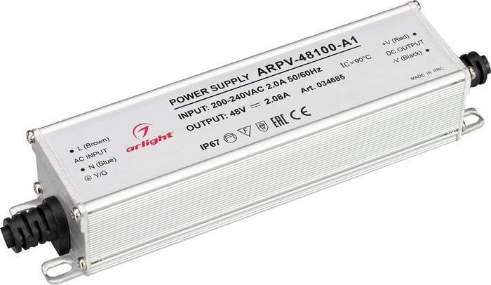 Блок питания Arlight ARPV-48100-A1 034685