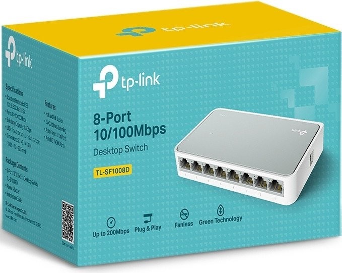 Неуправляемый коммутатор TP-Link TL-SF1008D