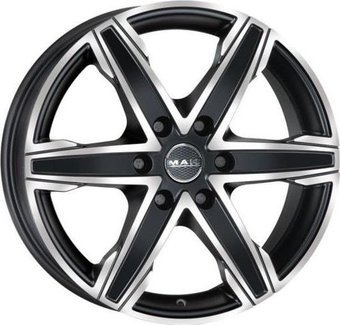 Литые диски MAK King 6 16x6.5" 6x139.7мм DIA 112мм ET 10мм Ice Black