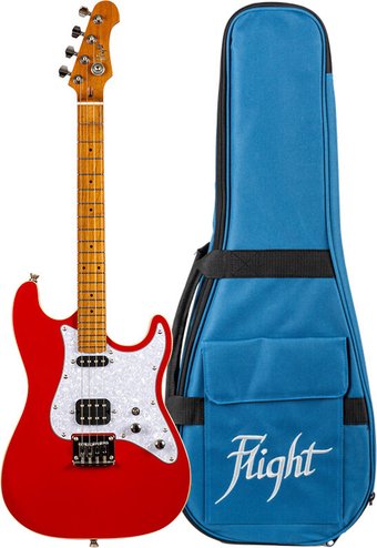 Электроукулеле Flight Pathfinder Baritone RD