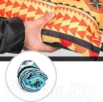 Подушка туристическая Mio Tesoro TBD0371514901B (2 шт, оранжевые полосы)