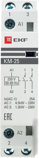 Контактор EKF PROxima km-1-25-20