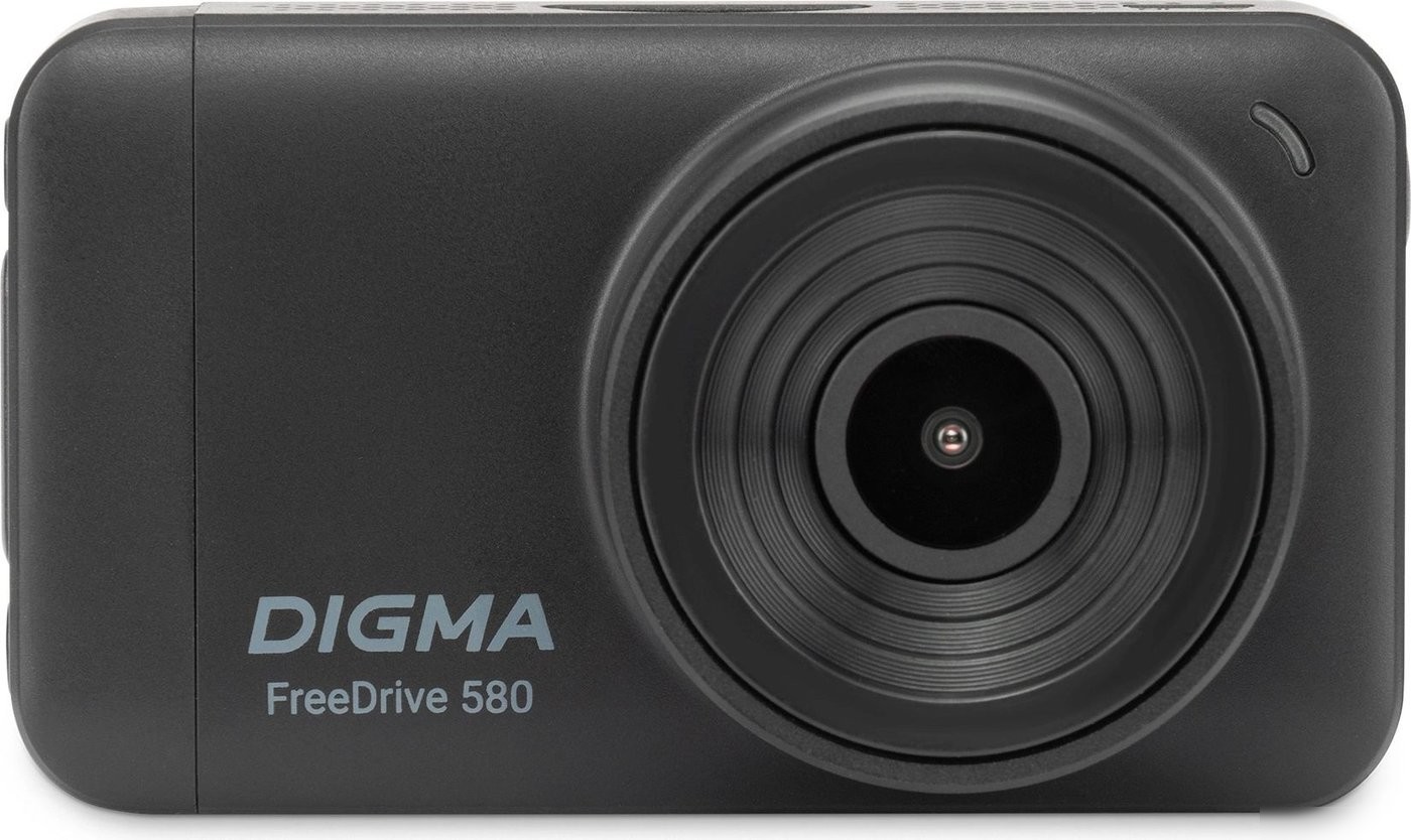 Видеорегистратор для авто Digma FreeDrive 580 FD580 (черный)