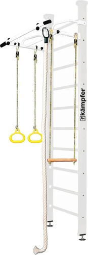 Детский спортивный комплекс Kampfer Helena Ceiling Стандарт (жемчужный/белый)