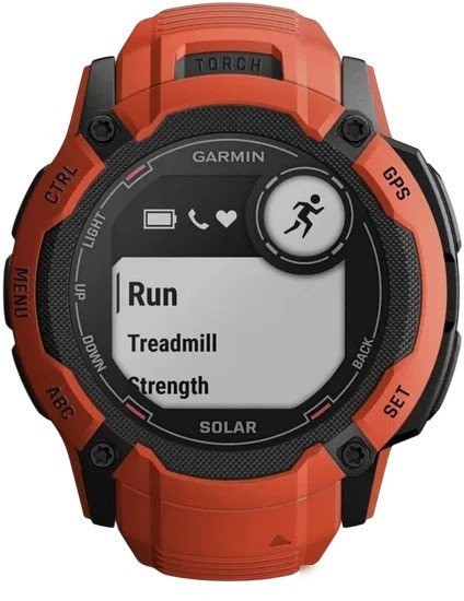 Умные часы Garmin Instinct 2x Solar (оранжевый)