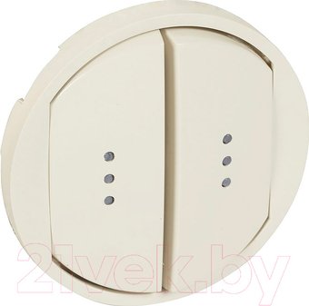 Панель выключателя Legrand Celiane 66211 с индикацией (слоновая кость)