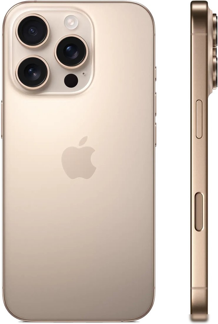 Телефон Apple iPhone 16 Pro Dual eSim 128GB (пустынный титан)