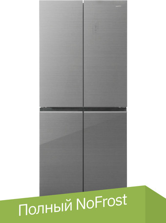 Четырёхдверный холодильник CENTEK CT-1744 Gray
