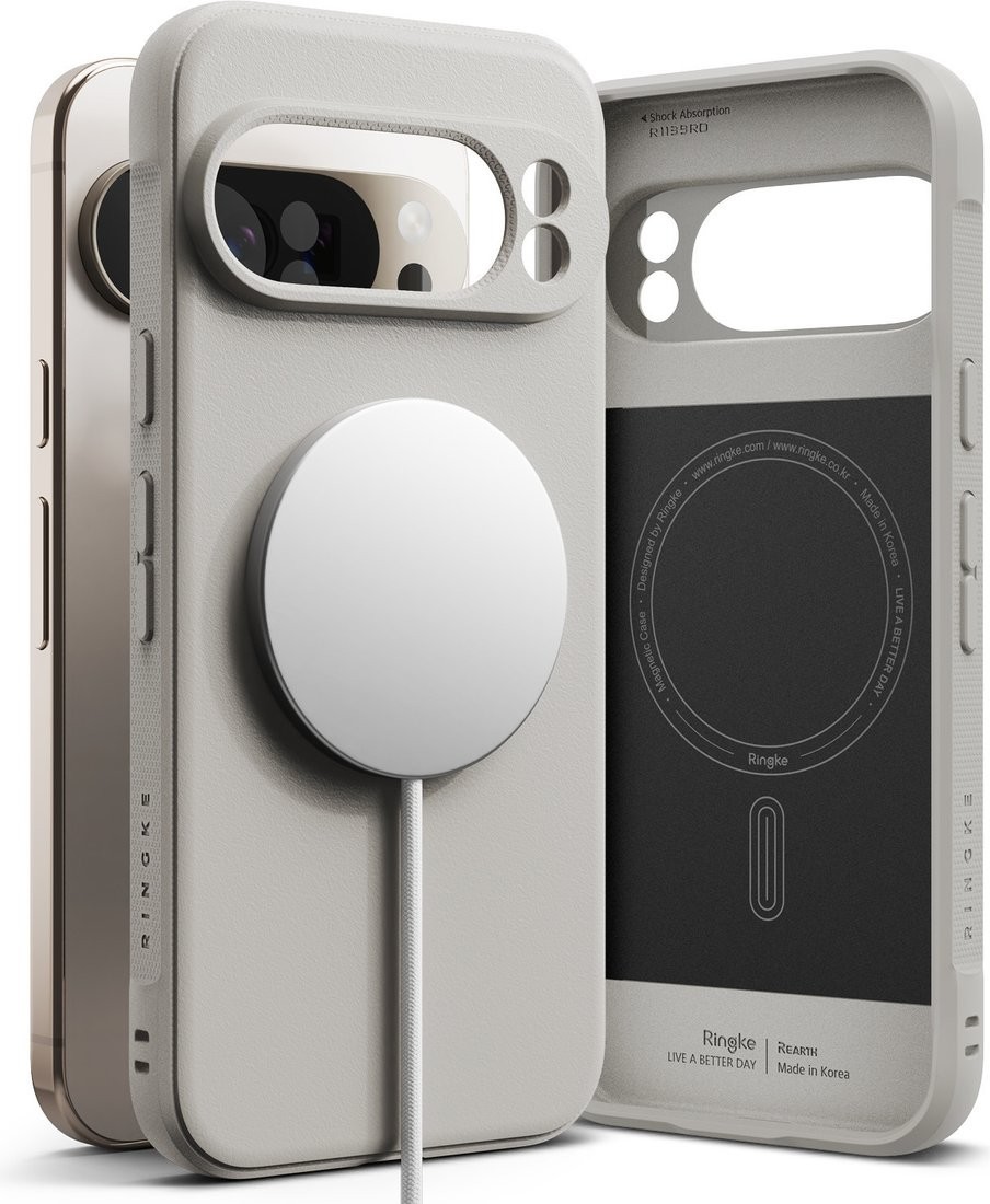 Чехол для телефона Ringke Onyx Magnetic для Pixel 10 Pro XL (Warm Gray)