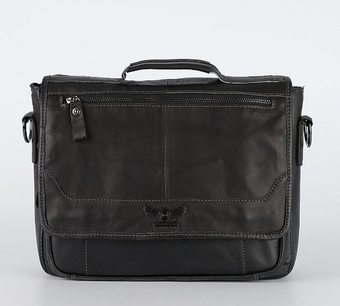 Портфель Poshete 253-7501-24-BLK (черный)