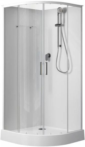 Душевая кабина Aquanet Passion Evo R 90 (белый)