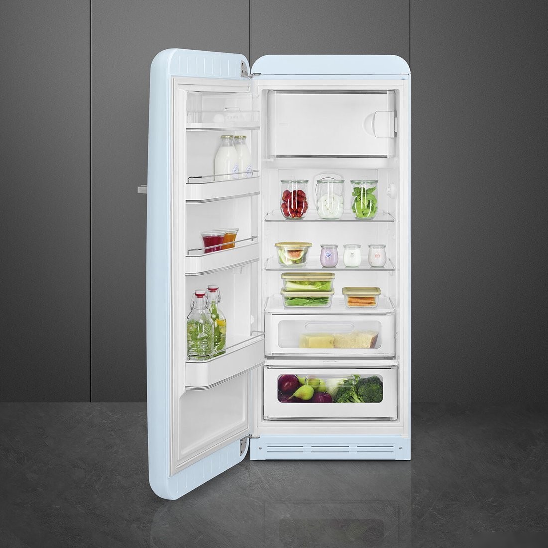 Однокамерный холодильник Smeg FAB28LPB6
