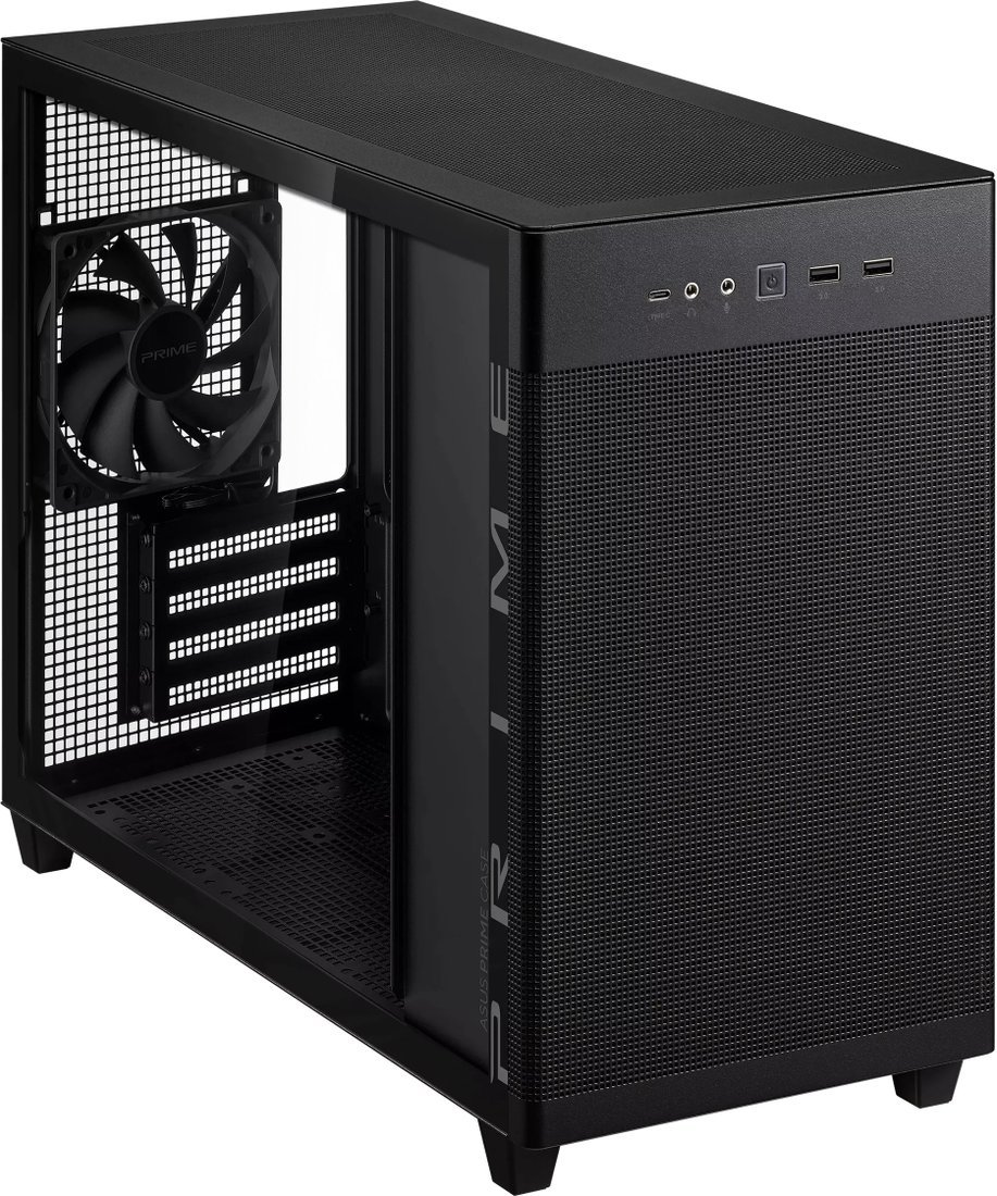 Корпус ASUS Prime AP201 TG (черный)