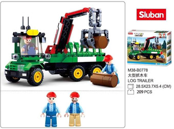 Конструктор Sluban Машина с фигурками M38-B0778