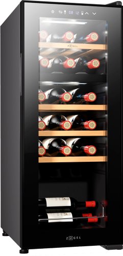 Винный шкаф ZUGEL ZCWF184DB Dual Zone