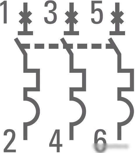 Выключатель автоматический EKF ВА 47-63 3P 40А (C) 4.5kA PROxima mcb4763-3-40C-pro
