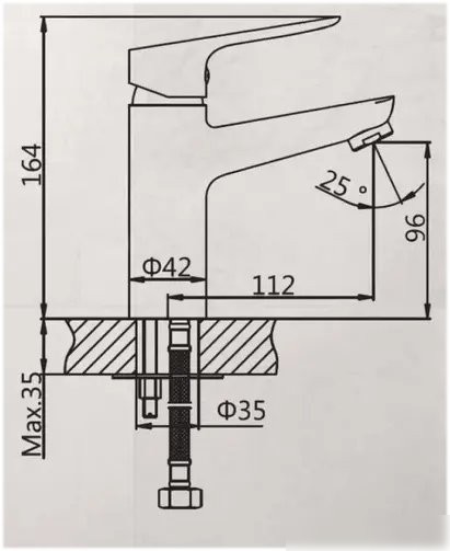 Смеситель AV Engineering AVFAW1-A429-619