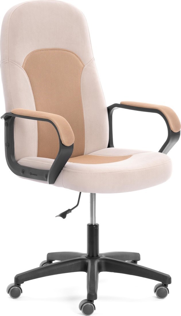 Офисное кресло TetChair Parma (22) велюр/ткань (бежевый/бронза 7/TW-21)
