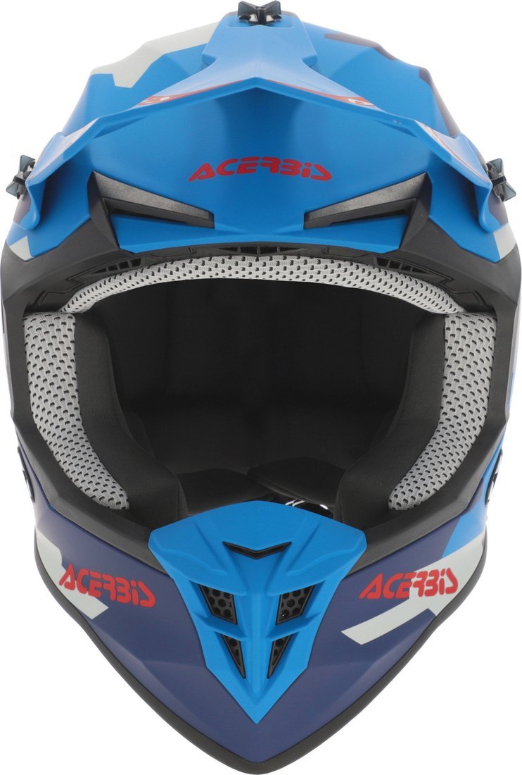 Мотошлем Acerbis Linear 22-06 0025316.431.062 (S, синий/красный 2)