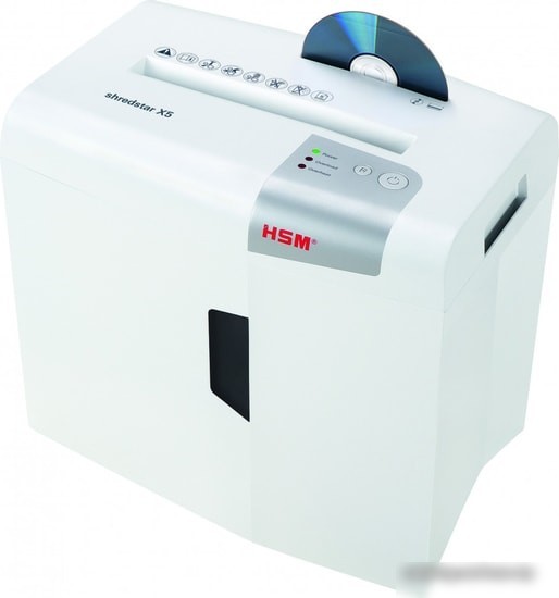 Шредер HSM shredstar X5 (4.5x30 мм, белый)