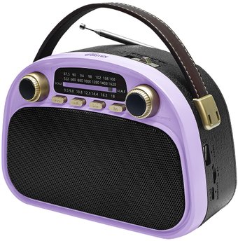 Радиоприемник Ritmix RPR-040 (лавандовый)