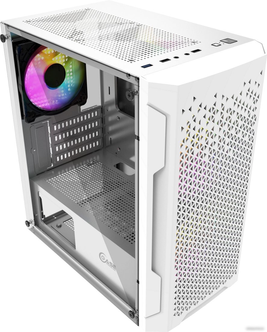 Корпус Powercase Mistral Micro Z3W Mesh LED
