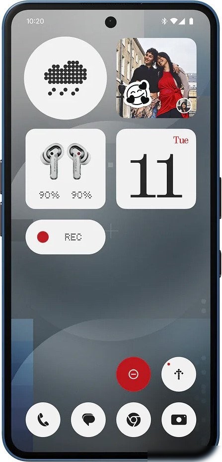 Телефон Nothing Phone (3a) 12GB/256GB (синий)
