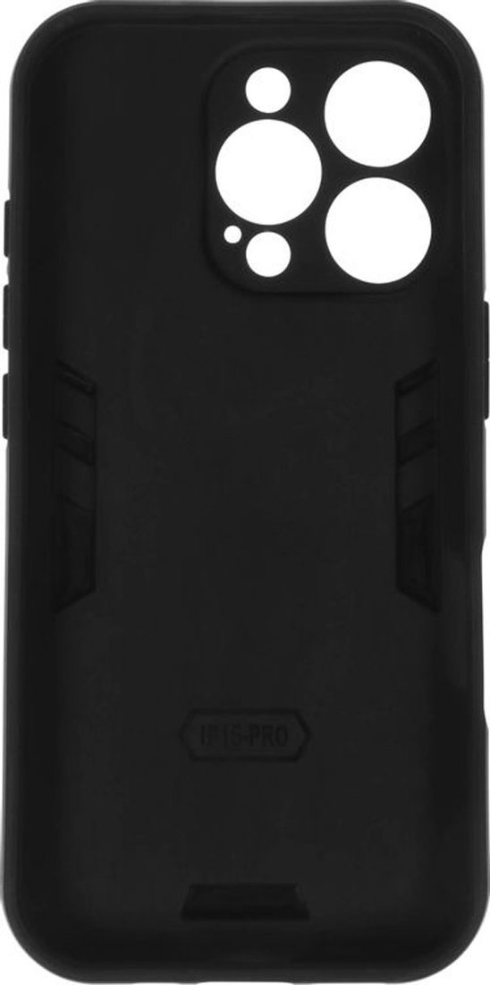 Чехол для телефона BoraSCO Anti-Shok Case для Apple iPhone 16 Pro 74534 (черный)