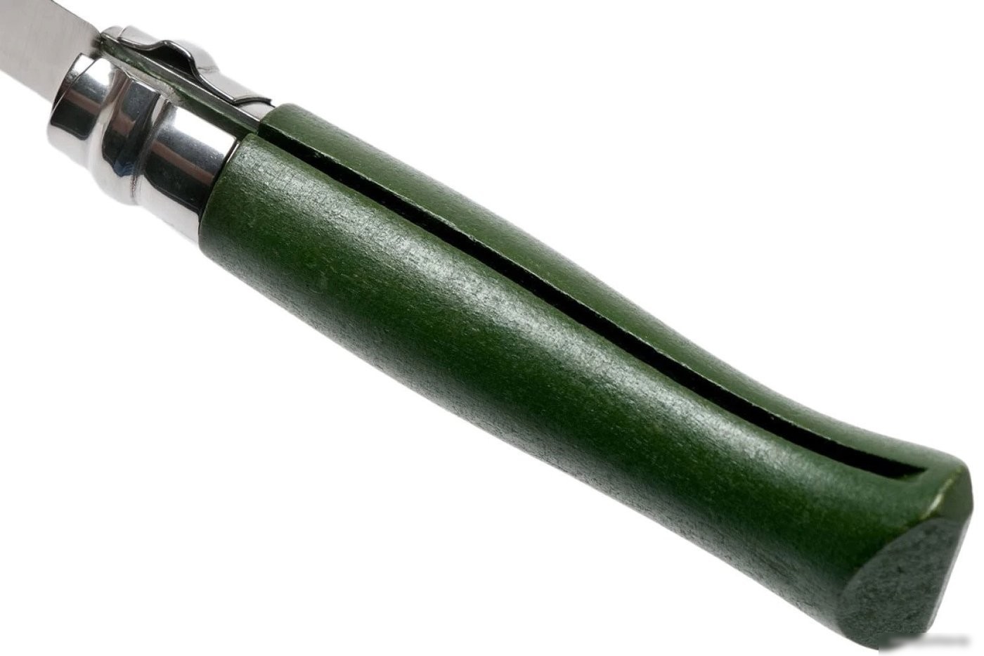 Складной нож Opinel N°8 нержавеющая сталь, блистер (хаки)