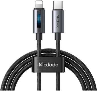 Кабель McDodo CA-5710 USB Type-C - Lighting 36W (1.2 м, черный)
