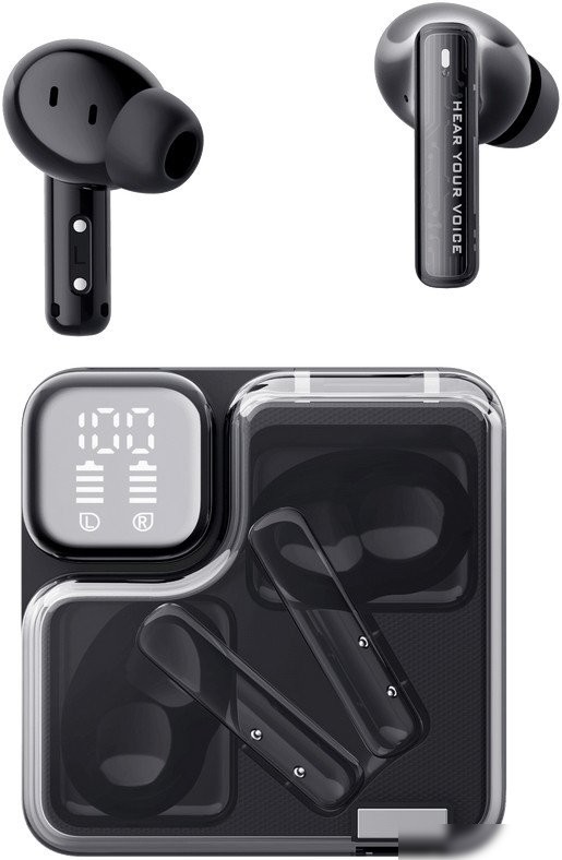 Наушники QCY MeloBuds Neo (черный)