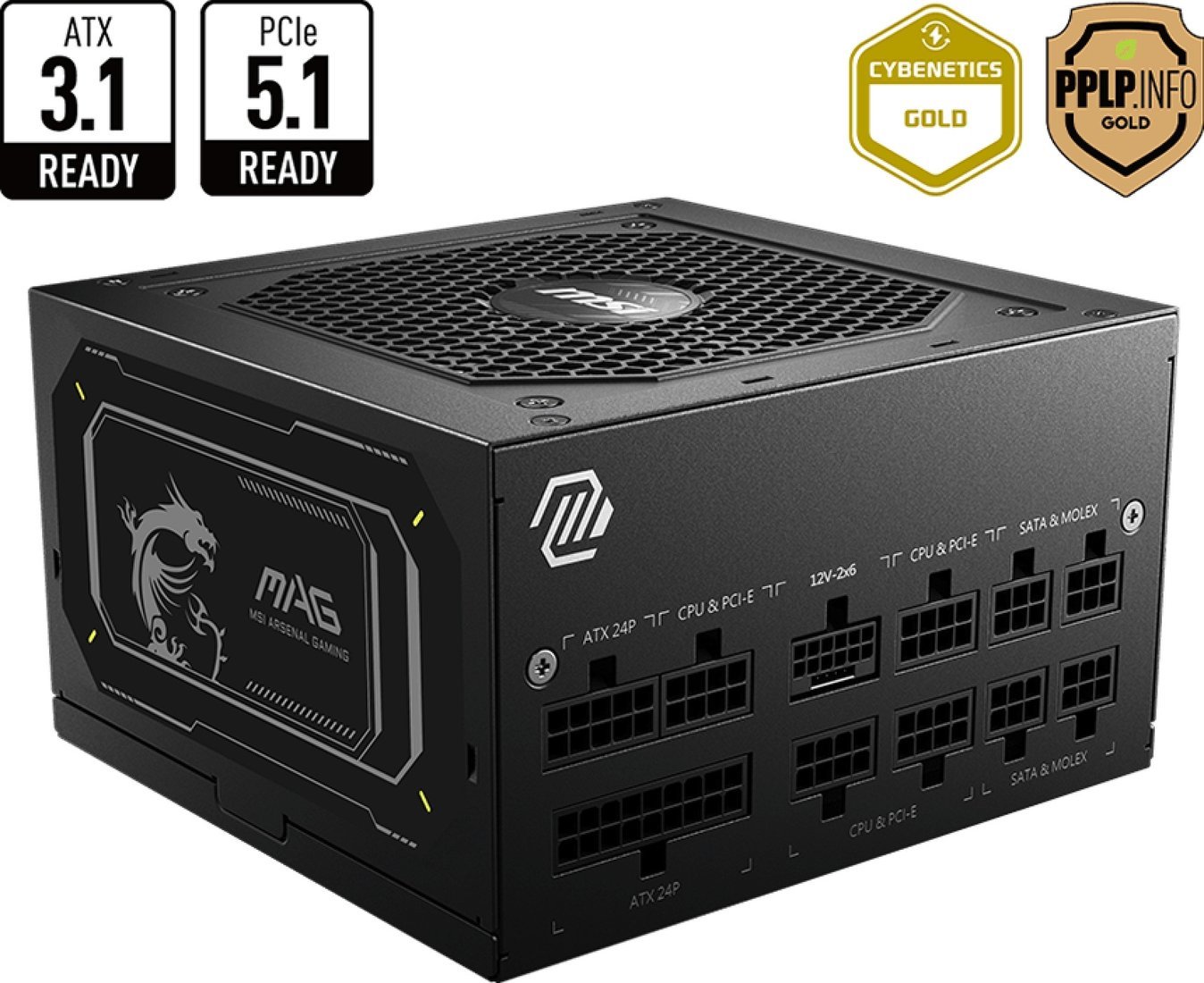 Блок питания MSI MAG A850GL PCIE5 II