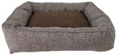 Лежак Homepet 82866 (50x45x15см, коричневый)