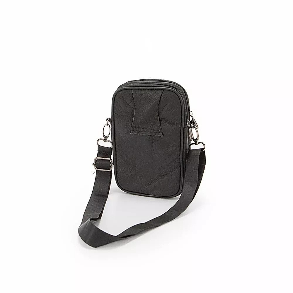 Мужская сумка Poshete 878-9910-BLK (черный)