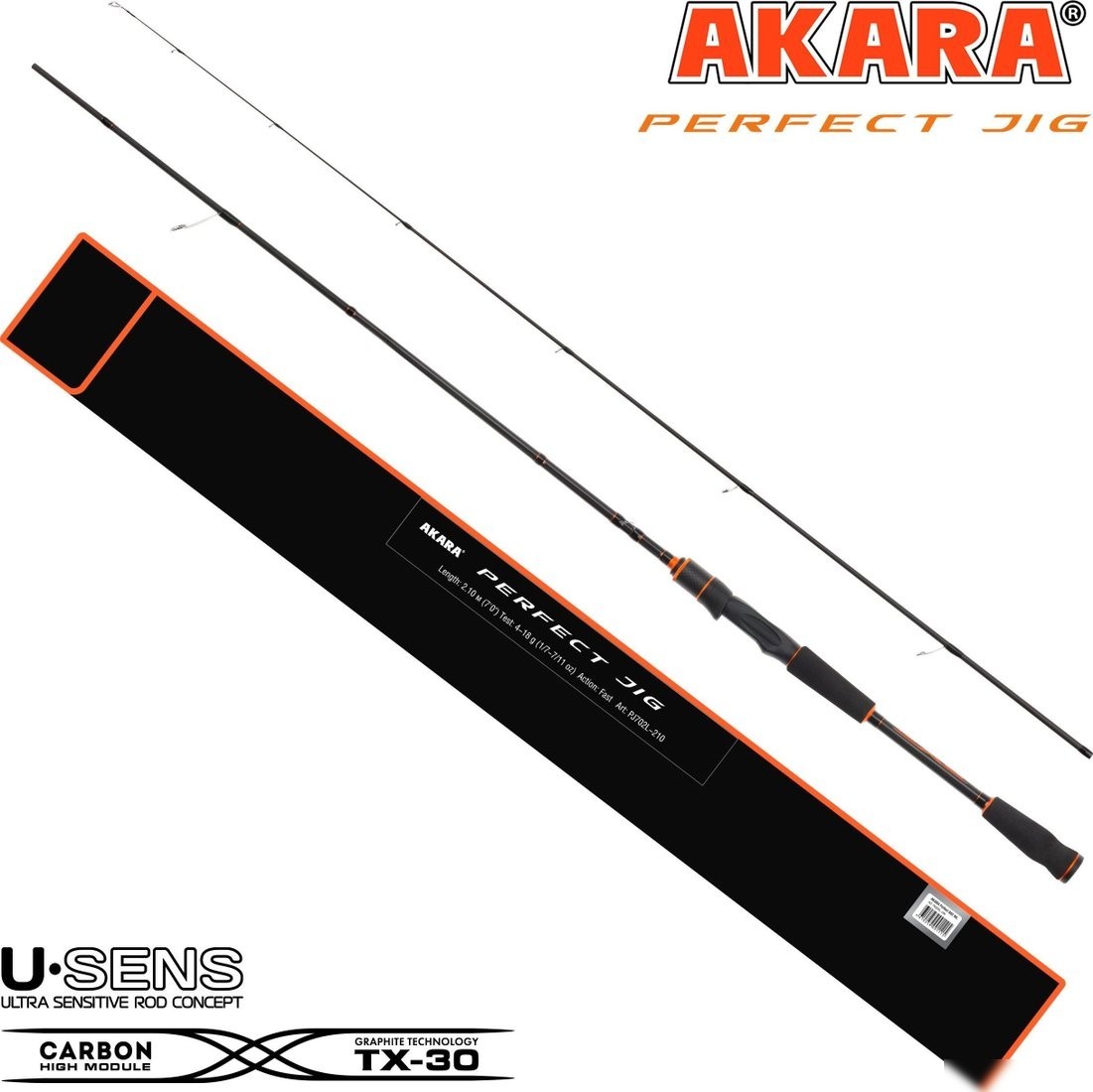 Удилище Akara Perfect Jig 802MH TX-30 PJ802MH-240