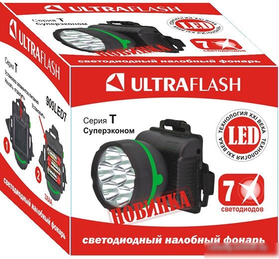 Фонарь Ultraflash 909LED7