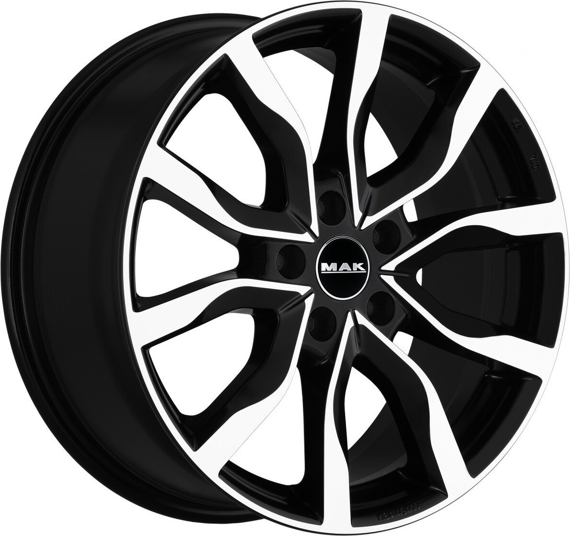 Литые диски MAK Koln 20x8.5" 5x112мм DIA 66.45мм ET 32мм Black Mirror