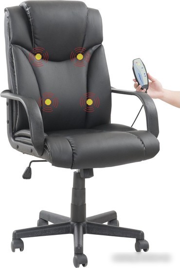 Кресло Brabix Relax MS-001 (черный)