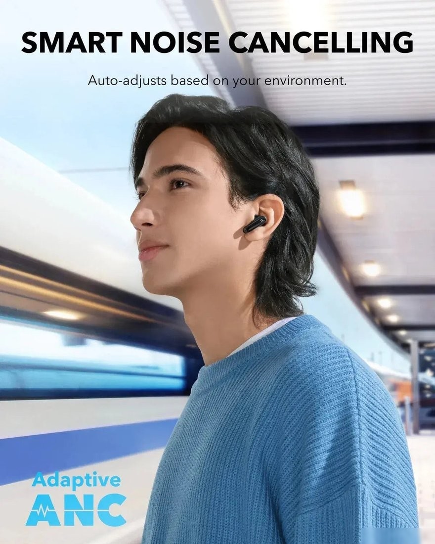 Наушники Anker Soundcore P40i (черный)