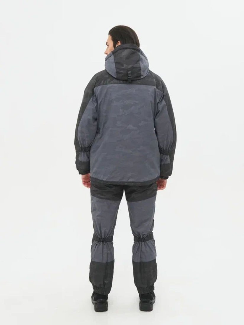 Костюм Huntsman Горка Люкс -15°C Серый Breathable (р.56-58/170-176)